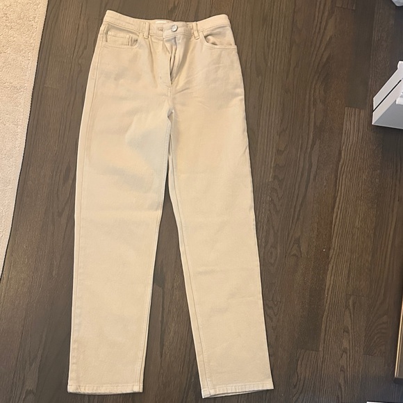 Wilfred Denim - Wilfred Cream Straight-Leg Jeans